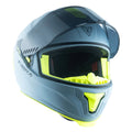 Casco Fibra Byte Steam Gris / Amarillo