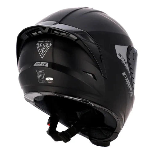 Casco Fibra Byte Steam Negro.