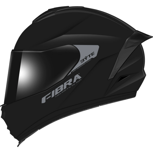 Casco Fibra Byte Steam Negro.